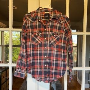 Small American Eagle Flannel Shirt
